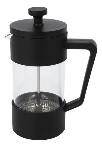 Cafetera Lexo French Press 1000ml Vidrio Grueso Elegante Color Negro