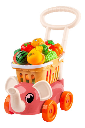 Juguetes De Carrito De La Compra Para Niños, Juego Cocina A