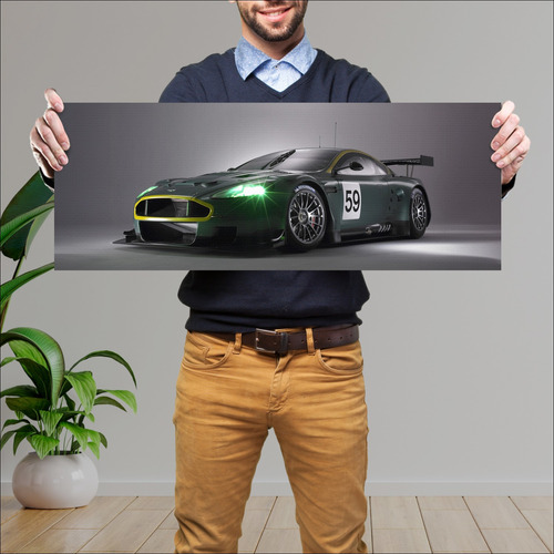 Cuadro 30x80cm Auto 2005 Aston Martin Dbr9 39673 251