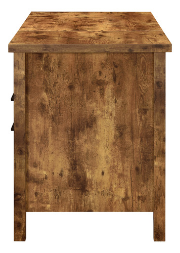 Delwin 47 Pulgadas 2-drawer Lift Top Computer Desk Rústico