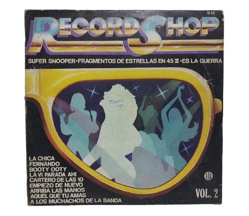 Varios Artistas   Record Shop 2, Lp La Cueva Musical