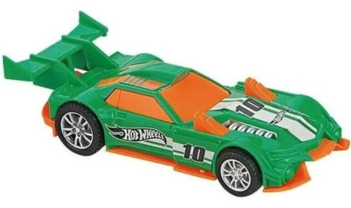 Hotwheels - Gt Hunter Verde - Fast Racer - A Friccion - 