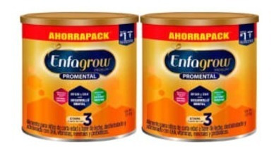 2 Latas De 1.5 Kg C/u Formula Enfagrow Promental Etapa 3 