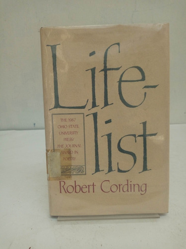Life-list. Robert Cording
