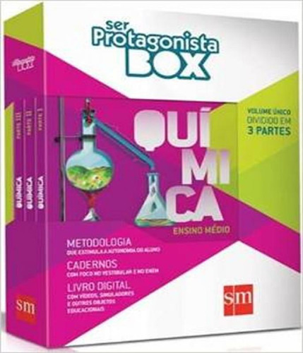 Livro Box - Ser Protagonista - Quimica - Em