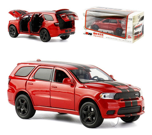 . Dodge Durango Srt Miniatura Metal Autos Con Luz Y Sonido