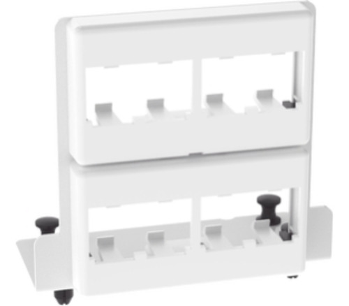 Patch Panel De 8 Puertos Mini-com, Para Uso Con Gabinetes