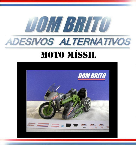 Adesivos Para Moto Míssil Comandos Em Ação