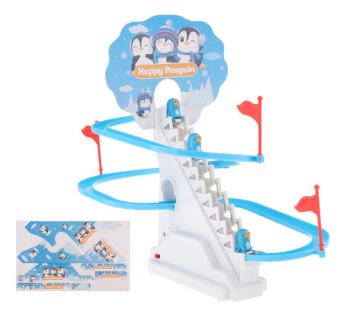 Penguin Track Slide Toys, Montaña Rusa, Pingüino