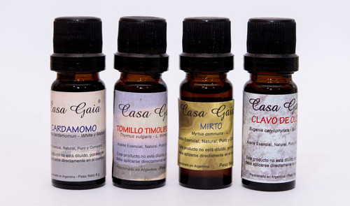 Aceites Esenciales Puros . Casa Gaia Jenjibre 8,5g