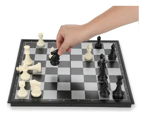 Rovtop X Juego De Ajedrez Plegable Magnetic With Tablero 36x36 Cm Multijugador Fast Guard Ligero And Portable