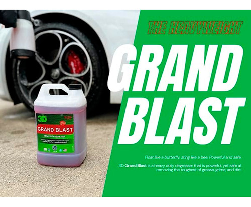 Imagen 4 de 9 de 3d Grand Blast Desengrasante Profesional Para Motores 1gal.