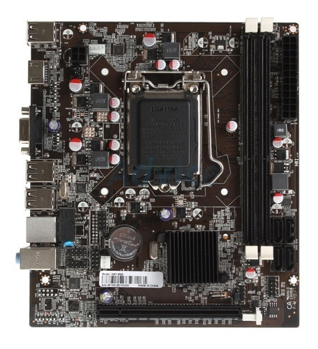 Placa Mae Afox Ih61-ma5 Micro Atx Ddr3/vga/hdmi Lga 1155-box