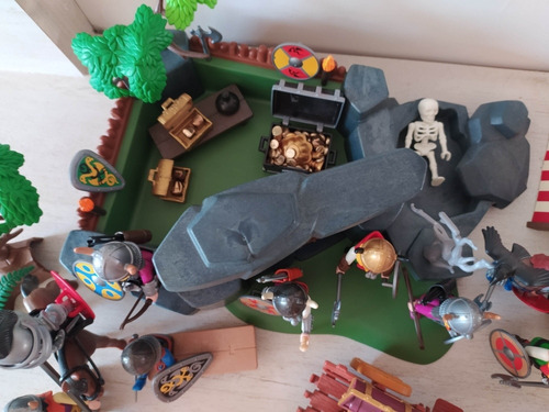 Imagen 3 de 8 de Playmobil Lote De Vikingos