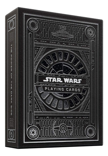Theory11 Baraja Póker Star Wars Silver Edition Dark Side