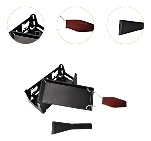 Juego De Raclette De Queso Antiadherente Resistente Con