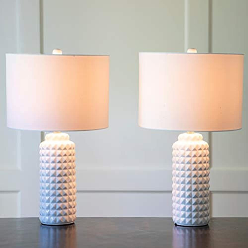 Decor Therapy Mp1634 Par De Lámparas De Mesa Felix Led De 24