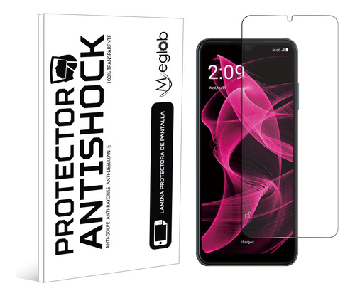 Protector De Pantalla Antishock Para T-mobile Revvl 6x Pro
