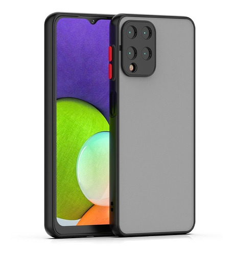 Funda Bumper Esmerilada Cubre Camara Para Samsung A03 Core