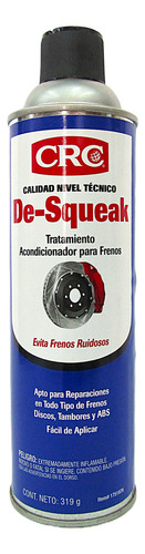 Crc 6 Piezas De-squeak Acondicionador Para Frenos 319g