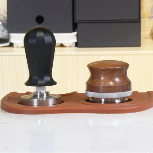 Para Distribuidor Café Espresso/nivelador/mango Madera Con