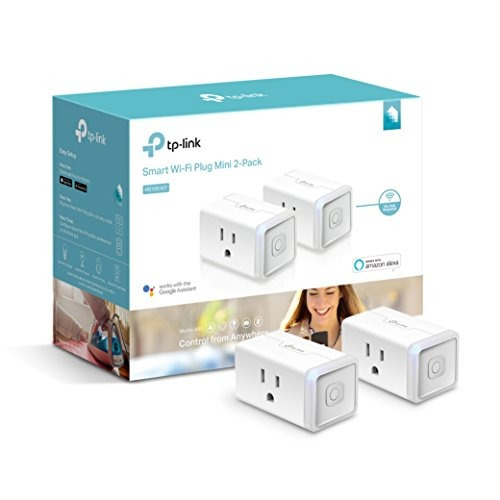 Kasa Smart Wi-fi Plug Mini De Tp-link (paquete De 2): Contro