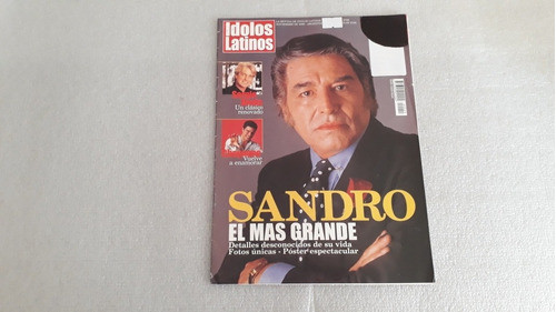 Revistas Ídolos Latinos. Sandro El Más Grande 