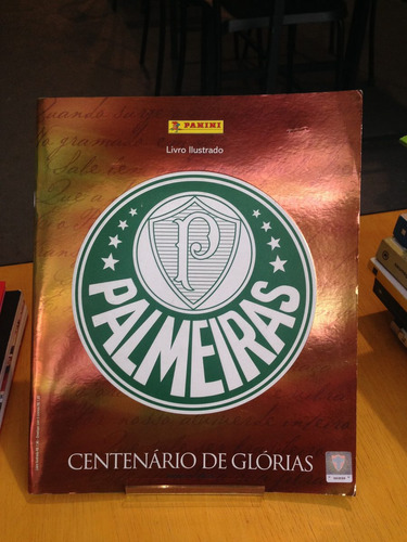 Palmeiras Centenario De Glórias Album Sem Figurinhas