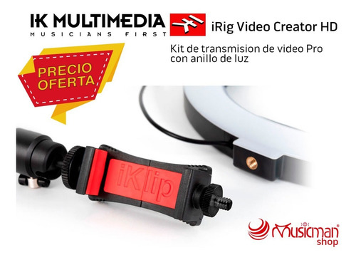 Imagen 4 de 5 de Irig Video Creator Hd Bundle Kit De Transmisión Y Video Pro