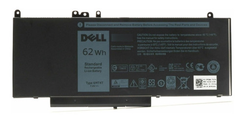 Bateria Dell 6mt4t 62wh Latitude E5470 E5570 E5450 79vrk