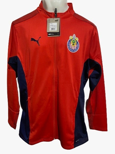 Chamarra Training Jacket Puma Chivas Guadalajara 2022 Red