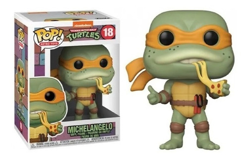 Miguelangel Funko Pop Michelangelo Tortugas Ninja