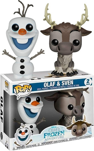 Olaf & Sven Funko Pop Disney Frozen Exclusivo Best Buy