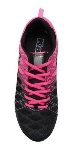 Tênis Feminino Kappa Impact Rosa Com Preto