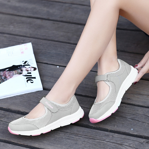 Zapatos Casuales Para Caminar Al Aire Libre Para Mujer, Zapatillas De Malla