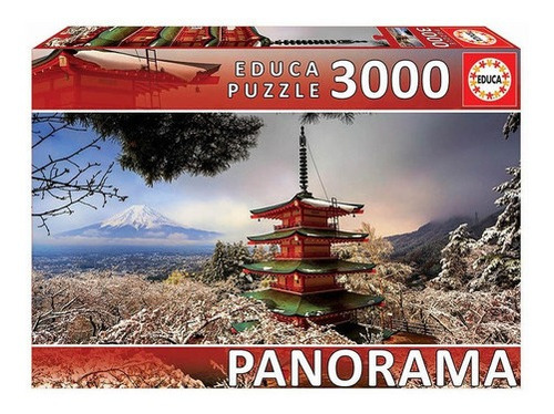 Puzzle Rompecabeza 3000 Pzs Monte Fuji Y Pagoda Japón 18013