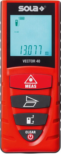 Medidor De Distancia Laser Sola 40 Mts Vector 40 Ht