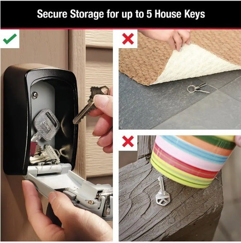 Master Lock Caja Para Llaves A Pared Con Combinación