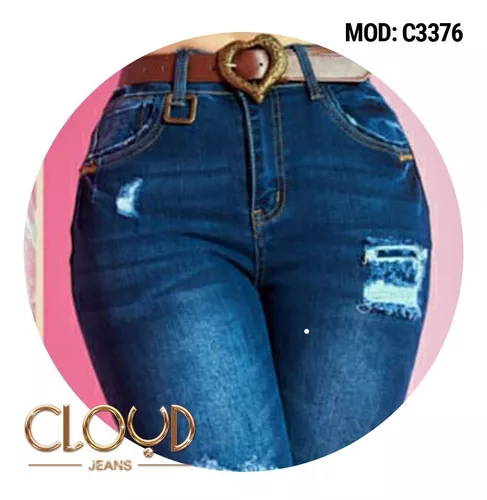 Pantalón De Mezclilla Cloud Jeans Dama Mod. C3376