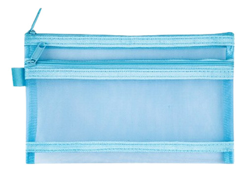 Bolsa Doble Para Bolígrafos U Brief, Malla Transparente, Exa
