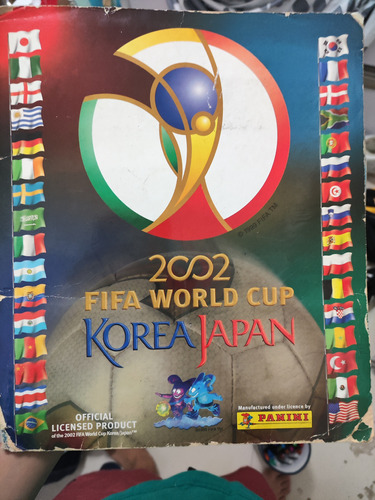 Album Panini  Korea Japón 2002