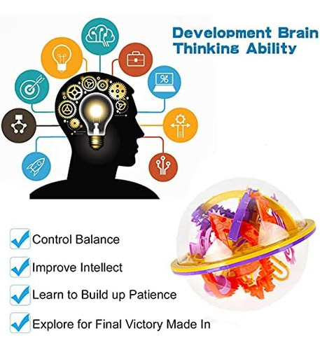 Maze Ball, Juegos De Rompecabezas 3d Intellect Ball, Con 167