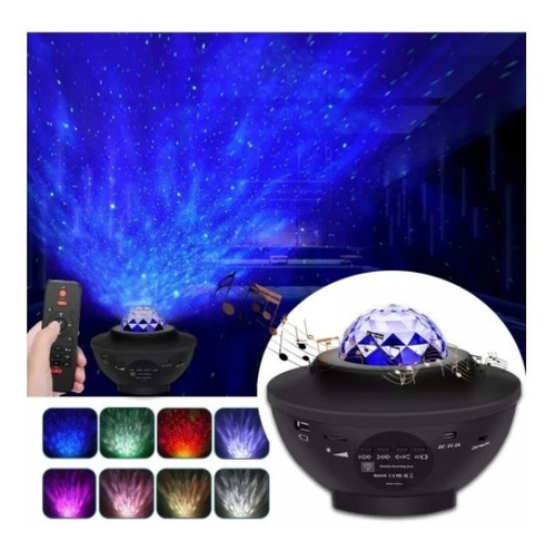 Proyector Star Night Light Con Lámpara De Noche