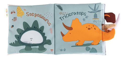 GLG Compatible Libro Sensorial De Dinosaurios For La