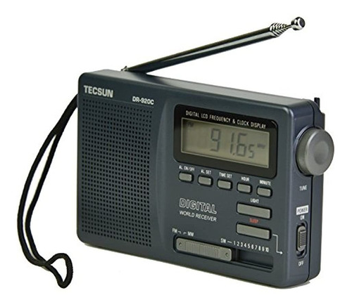 Imagen 3 de 6 de Tecsun Dr-920 c Radio Digital Fm/mw/sw World Banda