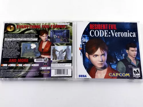 Sega Dreamcast Edição Especial Resident Evil Code Veronica Sem Uso  Impecável - Desconto no Preço