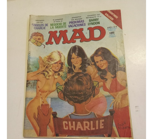 Revista Mad N° 4. Los Angeles De Charlie. Ed Magendra