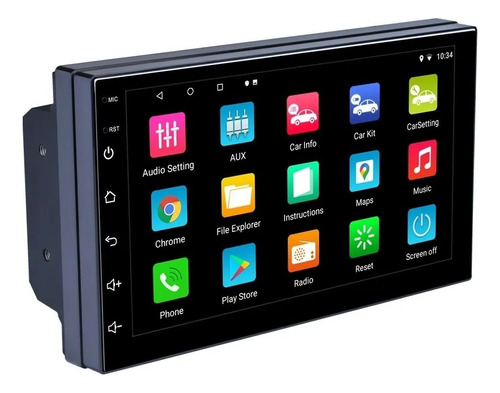 Radio Pantalla Android 7 Pulgada Doble Din Wifi Youtube Waze