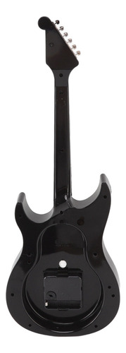 Reloj De Pared Con Forma De Guitarra Que Simula El Tiempo, D