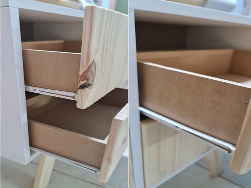 Cómoda Cajonera Escandinava 4cajones - Minimalista Chifonier